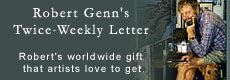 Robert's world-wide gift that artists love to get.