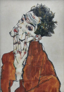 Egon Schiele Selbstporträt