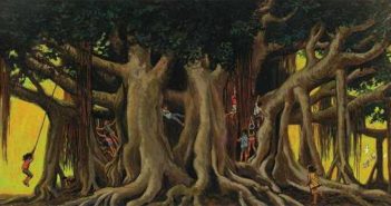 Herb-Kawainui-Kane_Under-The-Banyan-Tree_1978_ b.1928