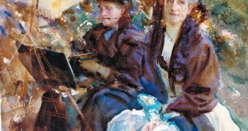 Miss Eliza Wedgwood and Miss Sargent Sketching 1908 John Singer Sargent 1856-1925 Bequeathed by William Newall 1922 http://www.tate.org.uk/art/work/N03658