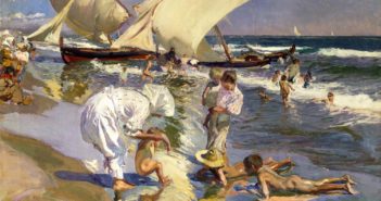 Joaquin_Sorolla,_1908_-_Beach_of_Valencia_by_Morning_Light