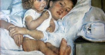 Mary-Cassatt_Breakfast-in-Bed_1897