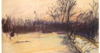 Vermont Landscape, 1967
Pastel on paper
11.5 x 17.25 inches
by Wold Kahn (b. 1927)