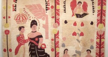 Na Kihapai Nani Lua ʻOle O Edena a Me Elenale (The Beautiful Unequaled Gardens of Eden and of Elenale) Hawaiian cotton quilt, before 1918, from the permanent collection of the Honolulu Museum of Art