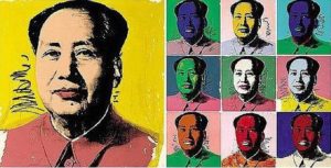 Mao, 1972 Screenprint 36 x 36 inches by Andy Warhol