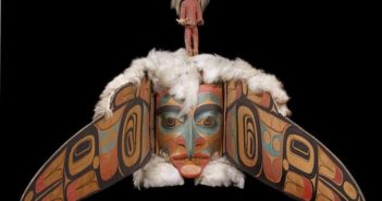 Transformation Mask
cedar woodcarving (Haida)
by Charles Edenshaw (1839-1920)