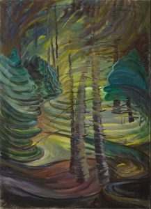 Dancing Sunlight, 1937 oil on canvas 32.8 x 23.6 inches by Emily Carr