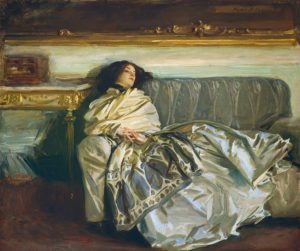 Nonchaloir (Repose), 1911 oil on canvas 63.8 x 76.2 cm by John Singer Sargent
