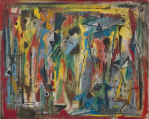 Phantasy II, 1946 oil on canvas 28 1/8 x 35 7/8 inches by Norman Lewis