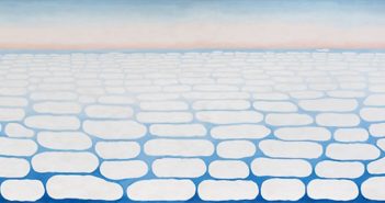 Sky Above Clouds IV, 1965
oil on canvas
96 × 288 inches
by Georgia O'Keeffe (1887-1986)