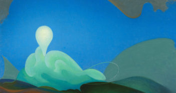 Sea Change, 1931
Oil on canvas
20 1/8 × 28 3/8 inches
by Agnes Pelton (1881-1961)