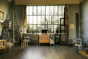 Paul Cezanne's studio in Aix-en-Provence, France