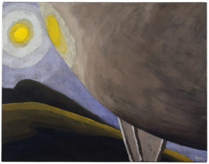 Silver Ball No. 2, 1930 Oil and metallic paint on canvas 23 1/4 × 30 inches by Arthur Dove (1880-1943)
