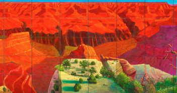 A Bigger Grand Canyon, 1998 
Oil on 60 canvases
207.0 x 744.2 cm
by David Hockney (b.1937)