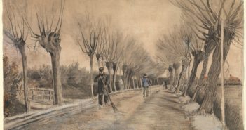 Road in Etten, 1881
Chalk, pencil, pastel, watercolor
39.4 x 57.8 cm
by Vincent van Gogh