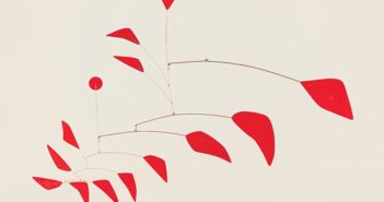 Big Red, 1959
Sheet metal, wire, paint
74 × 114 inches
by Alexander Calder