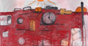 The Hill, 1971
Oil on canvas
by Philip Guston