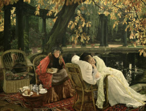 A Convalescent, c. 1876 Oil on canvas by Jacques Tissot