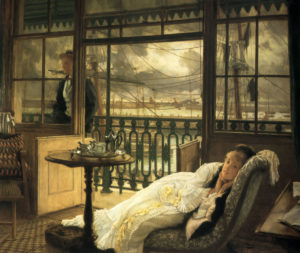 A Passing Storm, 1876 Oil on canvas by Jacques Tissot