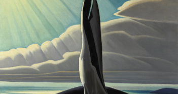 North Shore, Lake Superior, 1926
Oil on canvas 
40 1/4 x 50 1/8 inches
by Lawren Harris (1885-1970)