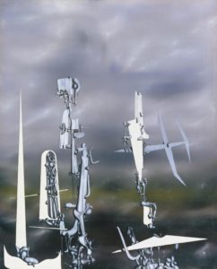 Les Transparents, 1951 Oil on canvas 987 × 810 mm by Yves Tanguy