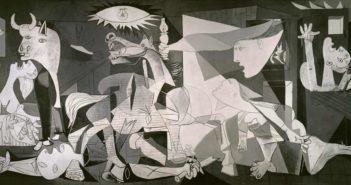 Guernica, 1937
Oil on canvas
3.49 x 7.77 m
by Pablo Picasso