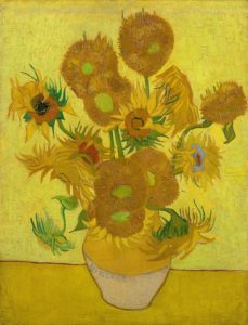 1Sunflowers, 1889 Oil on canvas 95 x 73 cm by Vincent van Gogh (1853-1890)