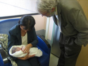 Vancouver, 2008 Carol and Bob welcome Baby Zoë Francis Noriko Genn