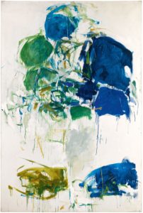 Vétheuil, 1967-68 Oil on canvas 76 3/4 x 49 7/8 inches by Joan Mitchell