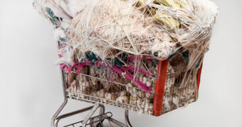 Untitled, 2003-2004
Fiber and found objects
45 × 47 × 31 inches
by Judith Scott (1943-2005)