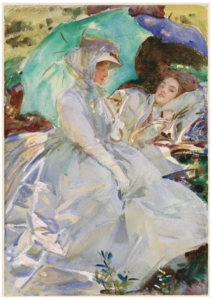 Simpl;on Pass, Reading, c. 1911. Watercolor, with wax resist, over graphite on paper 20 1/16 x 14 1/16 inches by John Singer Sargent (1856–1925)