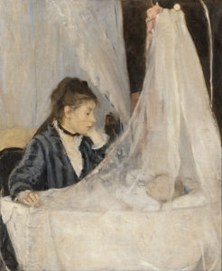 The Cradle, 1872 Oil on canvas by Berthe Morisot (1841-1895)
