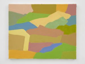 Untitled, 2014 Oil on canvas 12 13/16 × 15 13/16 inches 32.6 × 40.1 cm by Etel Adnan