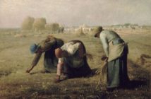 The Gelaners, 1857
Oil on canvas
32.8 x 43.3 inches
by Jean-François Millet  (1814–1875)
