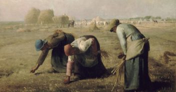 The Gelaners, 1857
Oil on canvas
32.8 x 43.3 inches
by Jean-François Millet  (1814–1875)