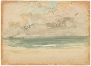 The Ocean Wave (c. 1883–84) Watercolour by James McNeill Whistler