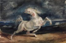 Horse Frightened by Lightning, 1825 - 1829
Watercolour
9.29 x 12.59 inches
by Eugene Delacroix (1798 - 1863)