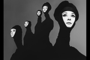 Audrey Hepburn, New York, January 1967, 1967 Collage of gelatin silver prints 40.6 x 59.1 cm by Richard Avedon (1923 - 2004)