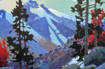 High Tonquin, 2004
Acrylic on canvas
11 x 14 inches 
by Robert Genn (1936 - 2014)