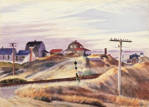 Cottages at North Truro, 1938 Watercolour by Edward Hopper