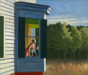 Cape Cod Morning, 1950 Oil on canvas 34 1⁄8 x 40 1⁄4 inches by Edward Hopper