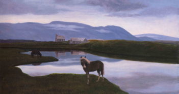 Þingvellir, 1900 
Olíumálverk/Oil 
57.5 x 81.5 cm
by Þórarinn B. Þorláksson