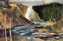 Montreal River, Blow Off at Cobalt, n.d.
Oil on board
by Lorne Bouchard
